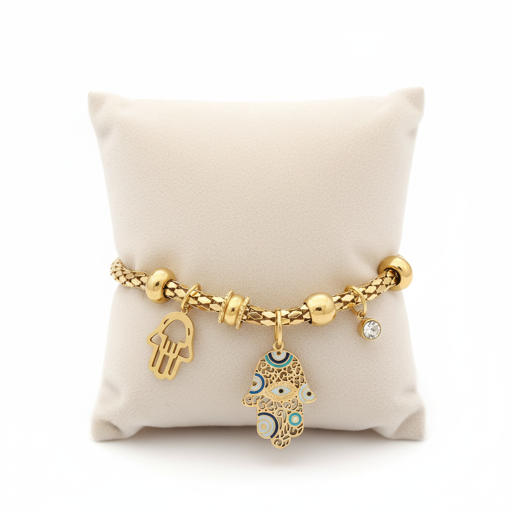 18K gold-plated stainless steel Bracelet