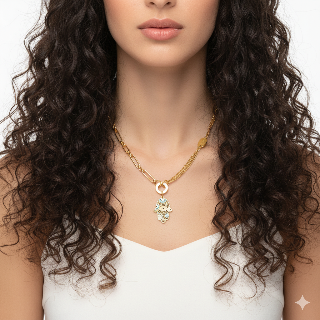 18K gold-plated stainless steel Necklace